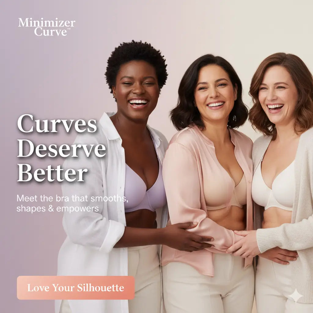 Minimizer Curve™ – The Deep V Sculpting Bra