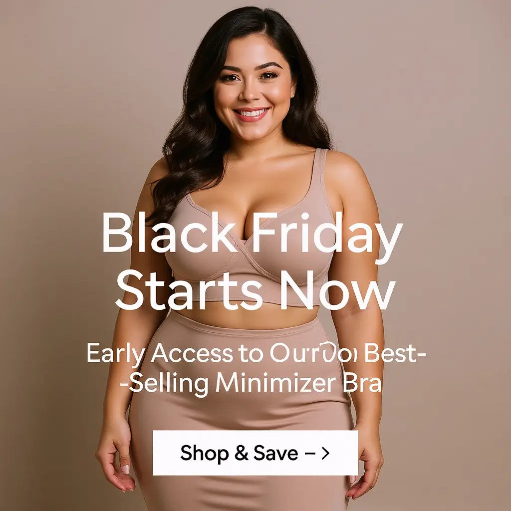 Minimizer Curve™ – The Deep V Sculpting Bra