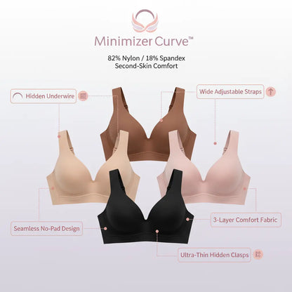 Minimizer Curve™ – The Deep V Sculpting Bra