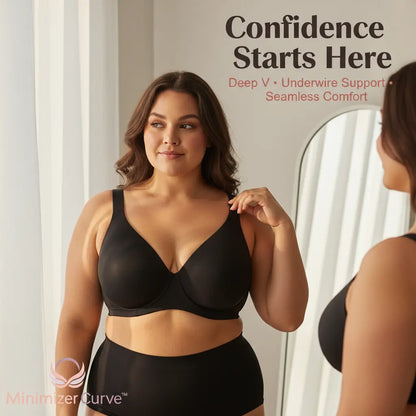 Minimizer Curve™ – The Deep V Sculpting Bra